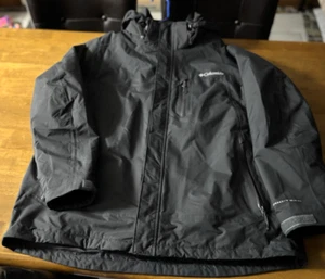 Columbia Mens Black XL Whirlibird V 3-in-1 Interchange Jacket Omni-Tech Omn-Warm - Picture 1 of 13