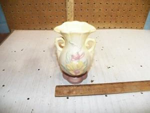 Vintage RUMPF KUNSTKERAMIK "MAGNOLIE" 5" Doppelgriff Vase - Bild 1 von 7