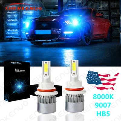 8000K For 99-04 Ford Mustang LED Headlight Bulbs High Low Beam Combo Kit - Image 1 of 4