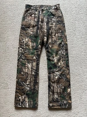 Wrangler Mens Real Tree Hunting Pants 30x32 - Lined- Exc Cond. - Image 1 of 4