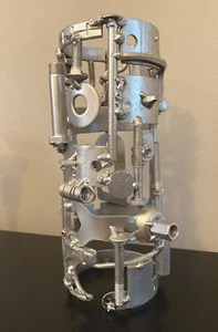 Steampunk Home Decor Item Vase / Pitcher - Scrap Metal - Picture 1 of 5