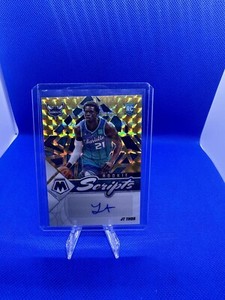 2021-22 Mosaic Scripts GOLD - JT Thor Rookie RC Auto #RS-JTH - Prizm - Hornets