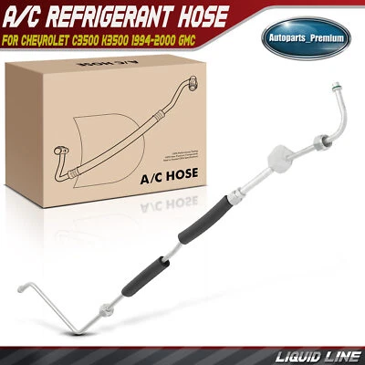 Línea de líquido de manguera de refrigerante de aire acondicionado para Chevrolet C3500 K3500 1994-2000 GMC V8 6,5 L Foto 1 de 4