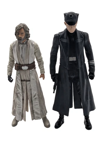 2-Star Wars General Hux Action figure The Force Awakens-Last Jedi Luke Skywalker Cover