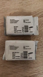 2x Genuine Samsung M41 Black Ink Cartridges - Original INK-M41 x2 - Picture 1 of 3