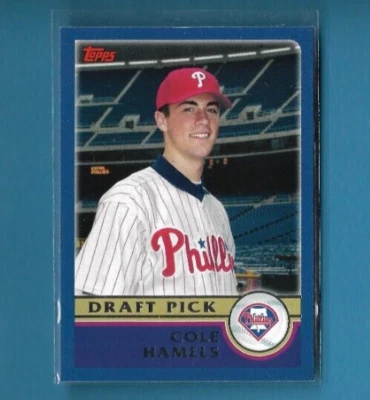 2010 Topps Cards Your Mom Threw Out Cole Hamels Card, Phillies #CMT110 - Image 1 of 2