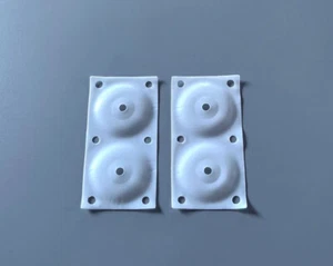 1 Set / 2PCS NEW FOR Vacuum pump diaphragm PTFE diaphragm for SYSTEC 40*76mm - Afbeelding 1 van 1