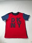 DKNY Shirt Toddler 2T Red Boys Short Sleeve Shirt