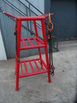 Lifting Gear Storage Rack/Stand. Chains, Straps, Shackles, Eye Bolt Storage Rack • 445£