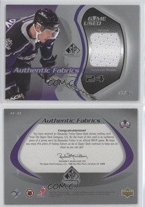 2003-04 SP Game Used Edition Authentic Fabrics /99 Alex Frolov Alexander #AF-AF
