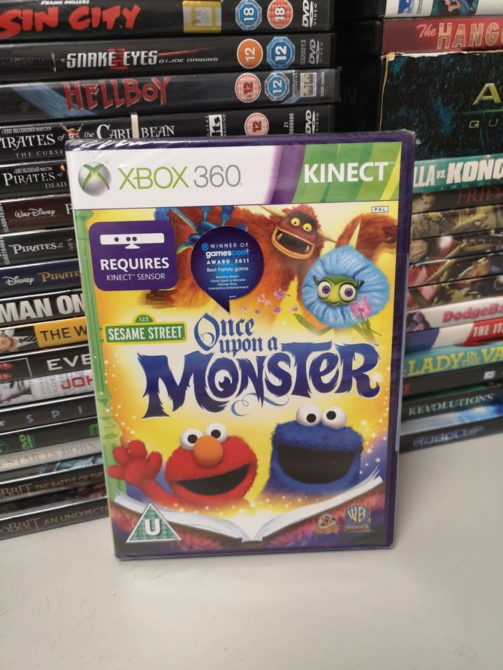 Sesame Street: Once Upon a Monster, Microsoft Xbox 360, Kinect, New & Sealed - Image 1 of 1