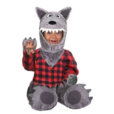 Halloween Baby Wolf Fancy dress Costume - Image 1 of 2
