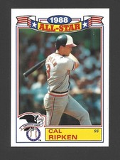 1989 Topps Glossy All-Stars #5 CAL RIPKEN, JR. Raw - Baltimore Orioles - HOF