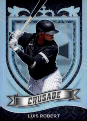 2021 Panini Chronicles #21 Luis Robert Crusade Holo - Image 1 of 2