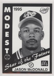 1995 Team Issue Modesto A's Jason McDonald