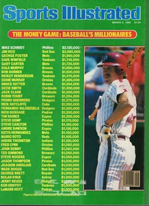 SPORTS ILLUSTRATED March 4,1985 The Money Game: Baseball Millionaires FREE S&H - Imagen 1 de 1