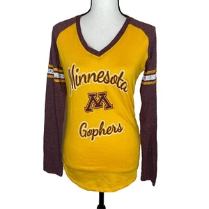 Camiseta De Colección Universidad de Minnesota Golden Gophers Manga Larga Talla Mediana - Imagen 1 de 8