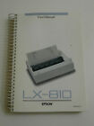 Epson Lx-810 User Manual