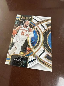 Jalen Brunson 2023-24 Panini Select Premier Level White Disco Prizm #51/75 - Imagen 1 de 2