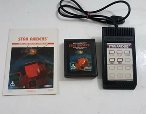 Star Raiders (Atari 2600) Controller, Overlay, Manual & Cartridge Cleaned VG - Picture 1 of 5