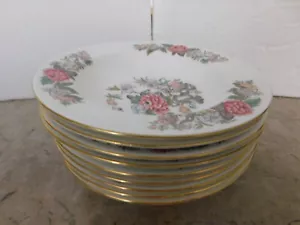 8 ciotole per zuppa con bordo Wedgwood Bone China CATHAY - Foto 1 di 2