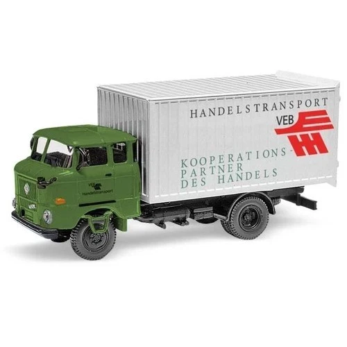 Busch/Espewe 95302 IFA W50 L/MK (1985) "VEB Handelstransport" 1:87/H0 NEU/OVP - Bild 1 von 1