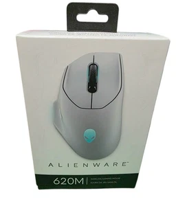 Alienware Dell AW620M Wireless Optical Gaming Mouse Lunar Light | Sealed NIB - Picture 1 of 9