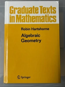 ROBIN HARTSHORNE - ALGEBRAIC GEOMETRY - SPRINGER - Picture 1 of 2