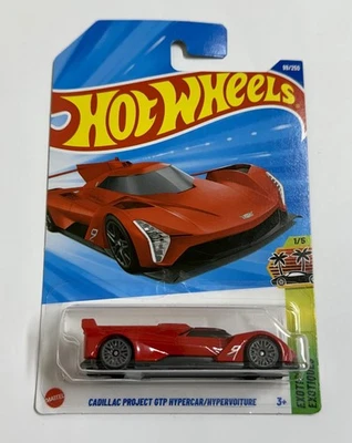Hot Wheels Cadillac Project GTP Hypercar Vermelho 1/5 Exótico #99/250 2025 MATTEL* - Imagem 1 de 4