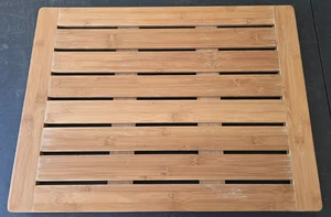 Alfombra de baño de bambú Sevilla - Paquete de 1 - 24"L x 18"W x 0,84" H - 1796214 - 1859908 - Imagen 1 de 9