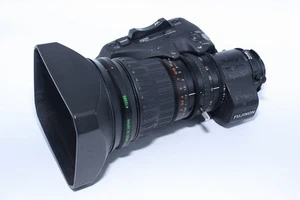 Fujinon A18X7.6BERM-M48 2/3 B4 Zoom Lens w/ 2x Extender for Camcorder 2/3 Inch - Picture 1 of 20