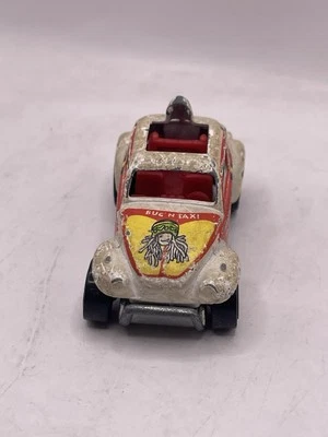 Hot Wheels Bugn Taxi VW Beetle - Mattel 1983 - rueda suavemente Foto 1 de 4
