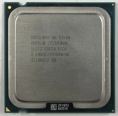 Intel Celeron E3400 Desktop CPU Processor- SLGTZ - Image 1 of 2