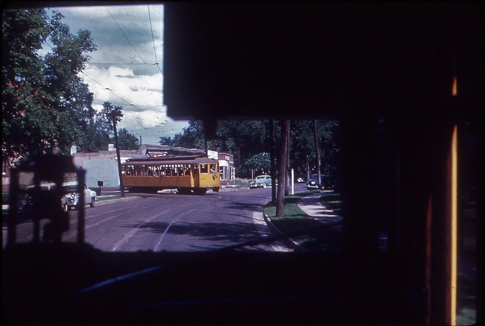 Denver, CO trolley escena callejera diapositiva duplicada Foto 1 de 1