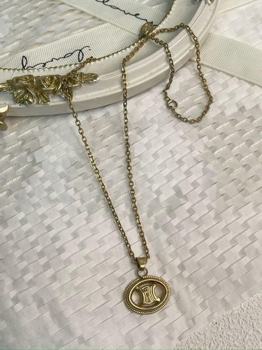 Collana CELINE Catena Osso Grande Lunghezza 44Cm