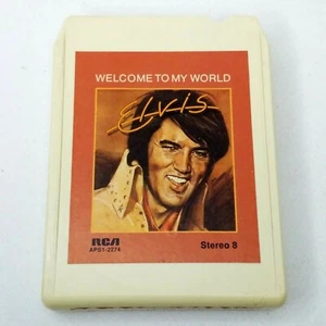 Elvis Presley: Welcome to My World 8 Track Tape 1977 RCA - Imagen 1 de 4