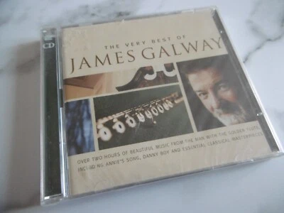*NEW* JAMES GALWAY THE VERY BEST OF 2 CD FLUTE BUMBLEBEE CANON DANNY BOY PAVANE - Image 1 of 2