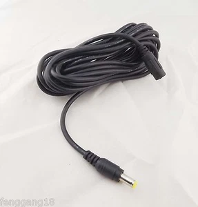 5m CCTV DC Power 5.5mm x 2.1mm Female To Male Plug Cable Adapter Extension Cord - Picture 1 of 2
