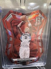2015-16  Panini Spectra Red Diecut Prizm #91 Kevin Garnett  06/25