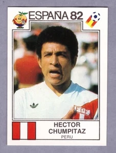 HECTOR CHUMPITAZ Figurine Panini WC ESPANA 82 OTTIMA Sticker New! MINT #76 - Imagen 1 de 2
