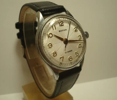 Reloj Pulsera Wostok Vostok Volna Wave 22 Joyas Años 60 Vinirage Original URSS Foto 1 de 4