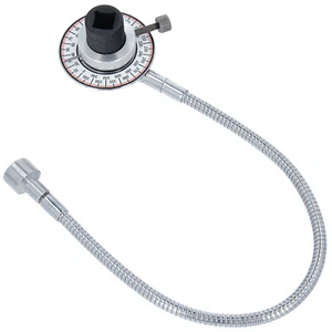 1/2" Drehmoment Drehwinkel-Messgerät Drehwinkelmesser Magnetarm Innenvierkant - Bild 1 von 5