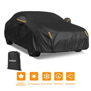 S Car Cover Waterproof UV Protection All Weather Protector Fits Sedan up to 14ft - Picture 1 of 15