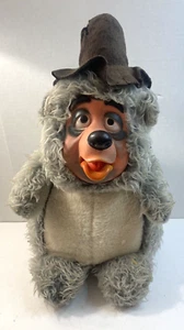 VTG Walt Disney Country Bear Jamboree Big Al Stuffed Rubber Face 17" Plush - Picture 1 of 4