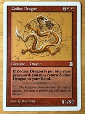Zodiac Dragon English Portal Three Kingdoms P3K mtg NM