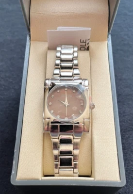 Женские кварцевые часы Kenneth Cole Reaction диаметр 6 дюймов 22 мм НУЖДАЮТСЯ В АККУМУЛЯТОРЕ! - Изображение 1 из 4