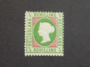 (1) mlh 1869-71 Heligolabd German States-Scott # 5-1/2 schilling Queen victoria - Picture 1 of 2