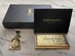 Yves Saint Laurent Telefono Anello & Specchio SET Limitato YSL Novità Nuovo Giappone - Foto 1 di 7