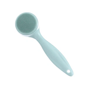Manual Blackhead Removal Brush Face Wash Cleansing Facial Massage Scrub - Foto 1 di 12