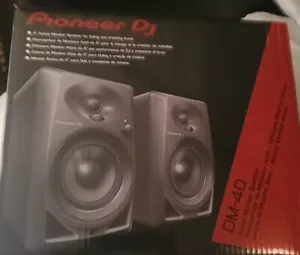 Pioneer DM-40 Compact Active Monitor Speaker Pair with 4" Woofers (black) - Picture 1 of 1
